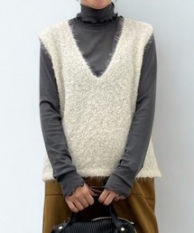 Idnes シアータートルカットソー