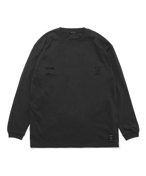 430(フォーサーティ)の「mlt5367-WF ELEMENTS-02 L-S TEE ロングスリーブTシャツ(25-193)(Tシャツ/カットソー・メンズ・アッシュ/サックスブルー/ブラック/ブラック系その他/ネイビー/グリーン/ホワイト・1/0/3/2)」の12枚目の写真