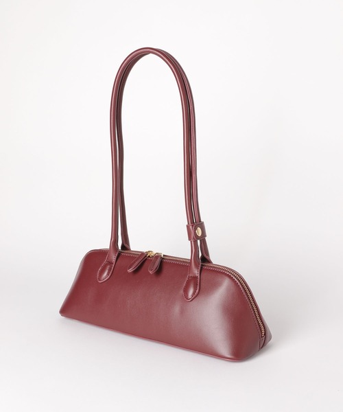 Andemiu(アンデミュウ)の「オーバルボストンバッグ572528(ボストンバッグ・レディース・ブラック/ボルドー/ブラウン・FREE)」の11枚目の写真