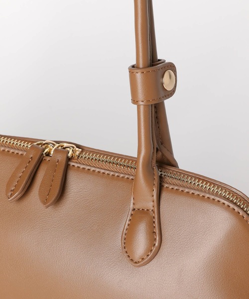 Andemiu(アンデミュウ)の「オーバルボストンバッグ572528(ボストンバッグ・レディース・ブラック/ボルドー/ブラウン・FREE)」の20枚目の写真