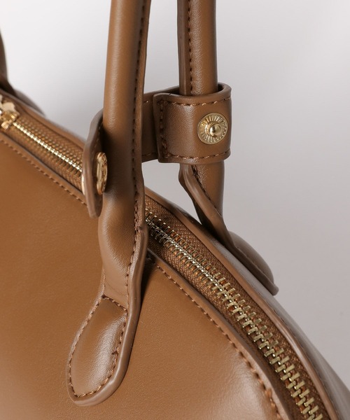 Andemiu(アンデミュウ)の「オーバルボストンバッグ572528(ボストンバッグ・レディース・ブラック/ボルドー/ブラウン・FREE)」の21枚目の写真