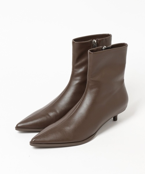 LOWRYS FARM（ローリーズファーム）の「ポインテッドブーツ 599477（ブーツ・レディース・ブラック/レオパード/ブラウン・MEDIUM/LARGE）」の6枚目の写真