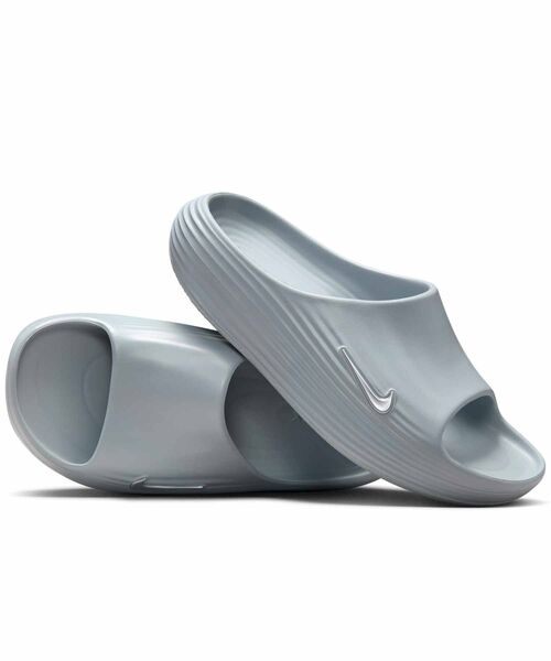 NIKE(ナイキ)の「ナイキ ReactX リジュビネイト メンズスライド / Nike ReactX Rejuven8 Men's Slides HV4479-002 Wolf Grey(サンダル・メンズ・グレー・28/30/29/27/26/25/24)」の4枚目の写真