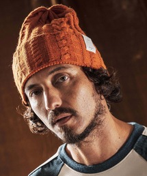 ANGENEHM（アンゲネーム）の「mko13021-Cable Beanie ニットビーニー(AG05-002acf)（ニットキャップ/ビーニー）」