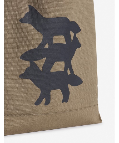 バッグ Maison Kitsune STUNT FOXE TOTE STUNT FOXE TOTE（トートバッグ）｜Maison Kitsune（メゾン
