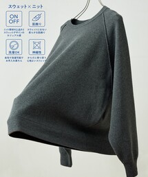 FREAK'S STORE | 限定展開 Relax Fit リラックスフィット スウェットライク クルーネック ニット(ニット/セーター)