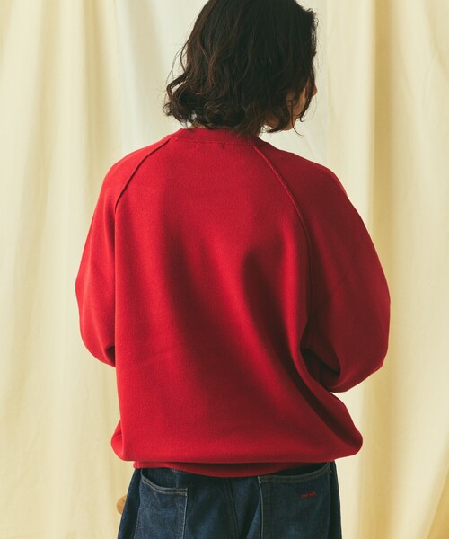 FREAK'S STORE（フリークスストア）の「限定展開 Relax Fit リラックスフィット スウェットライク クルーネック ニット（ニット/セーター・メンズ・ブラック/アッシュグレー/チャコールグレー/ネイビー/レッド/ブラウン・LARGE/MEDIUM）」の18枚目の写真