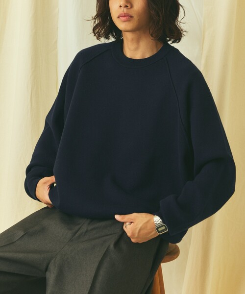 限定展開 Relax Fit リラックスフィット スウェットライク クルー