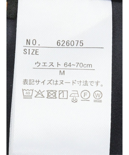 m.f.editorial(エムエフエディトリアル)の「【ストレッチ ウォッシャブル】m.f.エディトリアル レディース ダブルクロス テーパード パンツ 紺 (セットアップ可能)(スーツパンツ・レディース・ネイビー・LARGE/X-LARGE/S/MEDIUM)」の6枚目の写真
