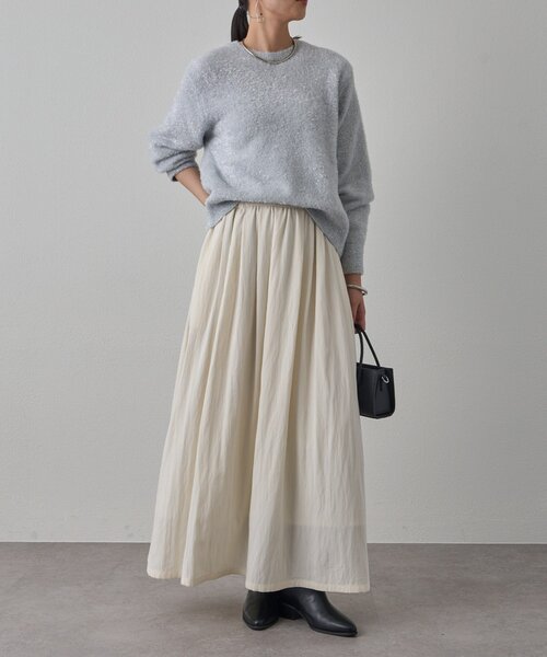 LOUNGEDRESS（ラウンジドレス）の「タックギャザースカート（スカート