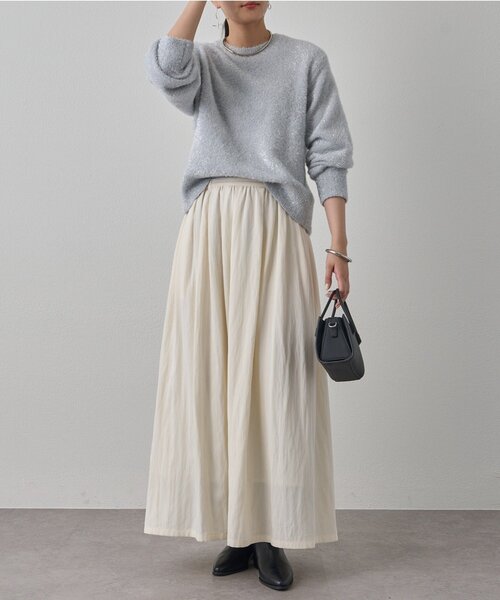 LOUNGEDRESS（ラウンジドレス）の「タックギャザースカート（スカート