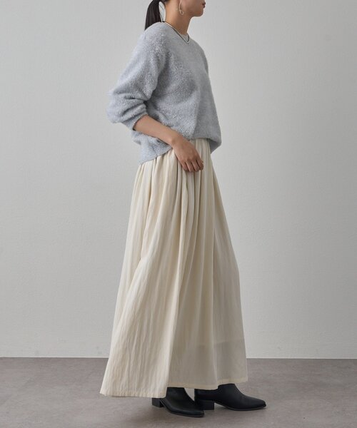 LOUNGEDRESS（ラウンジドレス）の「タックギャザースカート（スカート