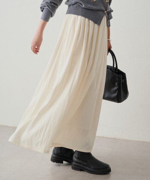 LOUNGEDRESS（ラウンジドレス）の「タックギャザースカート（スカート