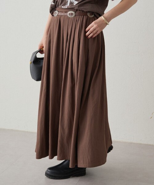 LOUNGEDRESS（ラウンジドレス）の「タックギャザースカート（スカート