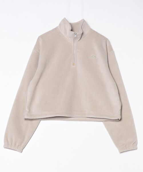 KELTY(ケルティ)の「パフリースクロップドハーフジップ(その他トップス・レディース・ベージュ/グレー/ブラック/モカ・FREE)」の2枚目の写真