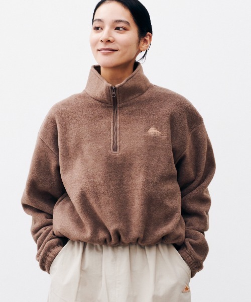 KELTY(ケルティ)の「パフリースクロップドハーフジップ(その他トップス・レディース・ベージュ/グレー/ブラック/モカ・FREE)」の15枚目の写真