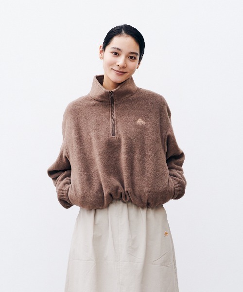 KELTY(ケルティ)の「パフリースクロップドハーフジップ(その他トップス・レディース・ベージュ/グレー/ブラック/モカ・FREE)」の14枚目の写真