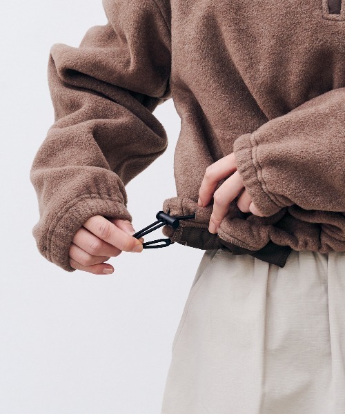 KELTY(ケルティ)の「パフリースクロップドハーフジップ(その他トップス・レディース・ベージュ/グレー/ブラック/モカ・FREE)」の11枚目の写真