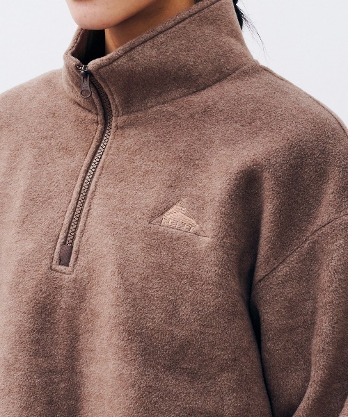 KELTY(ケルティ)の「パフリースクロップドハーフジップ(その他トップス・レディース・ベージュ/グレー/ブラック/モカ・FREE)」の10枚目の写真