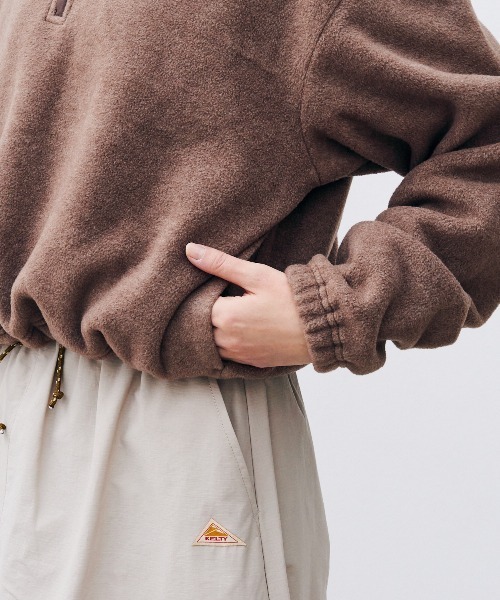 KELTY(ケルティ)の「パフリースクロップドハーフジップ(その他トップス・レディース・ベージュ/グレー/ブラック/モカ・FREE)」の9枚目の写真