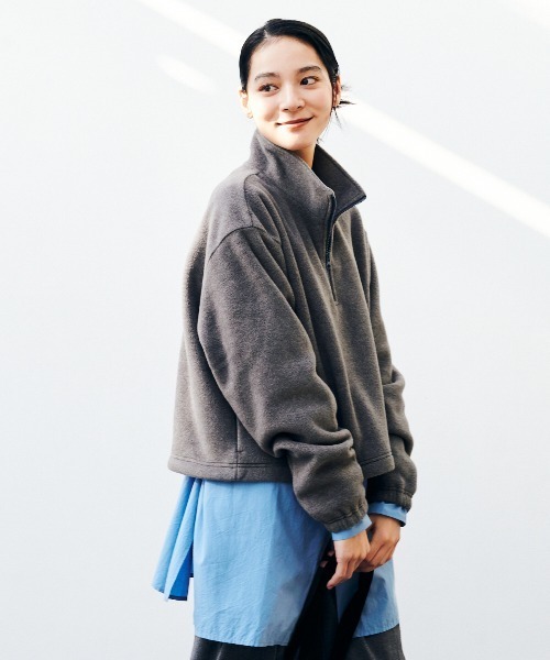 KELTY(ケルティ)の「パフリースクロップドハーフジップ(その他トップス・レディース・ベージュ/グレー/ブラック/モカ・FREE)」の20枚目の写真