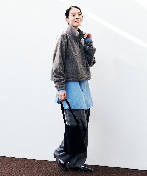 KELTY(ケルティ)の「パフリースクロップドハーフジップ(その他トップス・レディース・ベージュ/グレー/ブラック/モカ・FREE)」の19枚目の写真