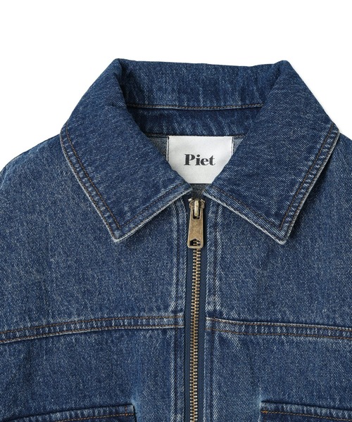 loungedress オーバーサイズデニムジャケット オーバーサイズショート丈デニムジャケット - ベルーナ【公式】