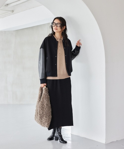 LE VERNIS（ル・ベルニ）の「BARNYARDSTORM / 【LE VERNIS(ルベルニ)】別注 / ファーメタルハンドルバッグ（ハンドバッグ・レディース・モカ/ベージュ・FREE）」の4枚目の写真