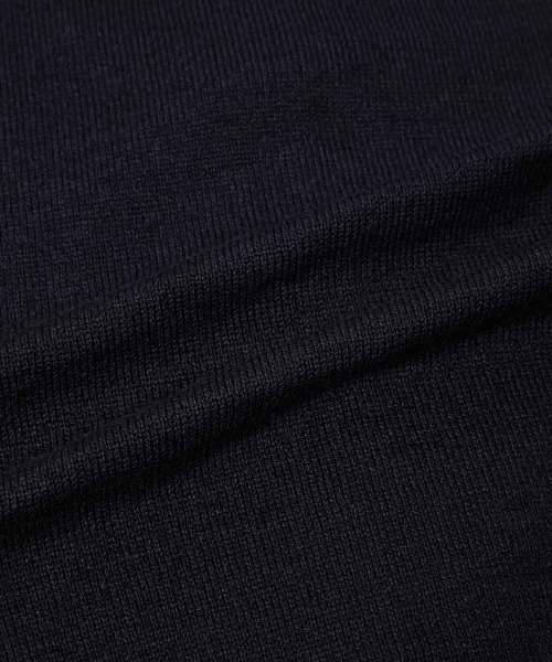 penguin BY MUNSINGWEAR(ペンギン バイ マンシングウェア)の「SADDLE SHOULDER POLO CARDIGAN(カーディガン/ボレロ・メンズ・ブラック/ネイビー・M/L/XL)」の9枚目の写真