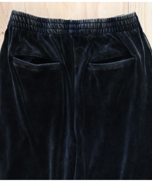 many men many mind（メニーメンメニーマインド）の「MANYMENMANYMINDS / パウダー加工ベロア/セットアップ/ZIPブルゾン/イージーワイドパンツ（セットアップ・メンズ・ブラウン/ブラック・X-LARGE/LARGE/MEDIUM）」の20枚目の写真