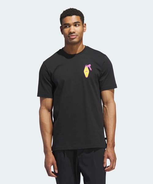 THE GOLF コミックスタイルシャツ Lサイズ セール】チップイン NYC グラフィック Tシャツ 【adidas Golf