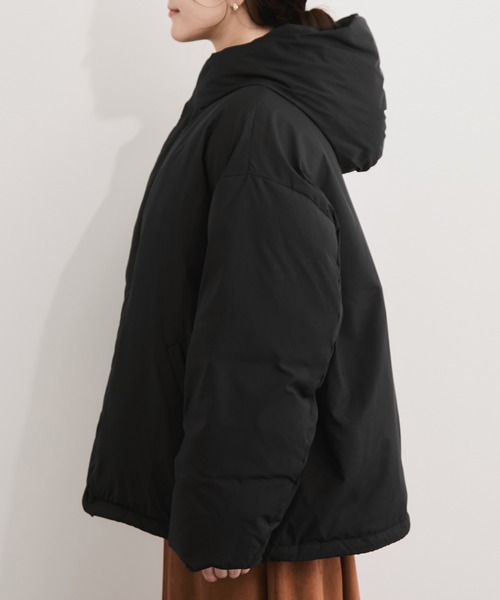 セール】コクーンダウンブルゾン（ダウンジャケット/コート）｜LE