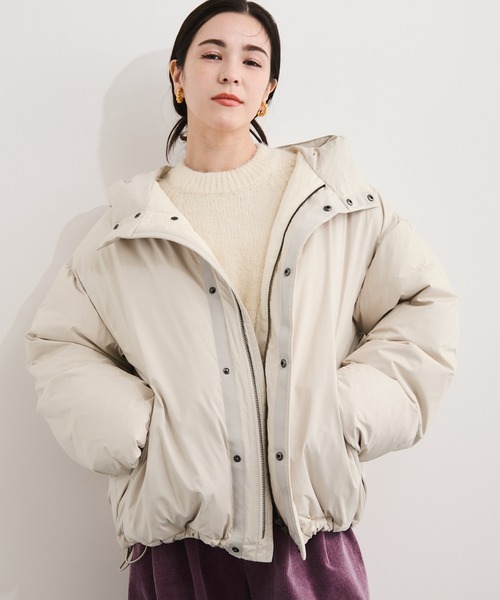 コクーンダウンブルゾン（ダウンジャケット/コート）｜LE CERCLE par