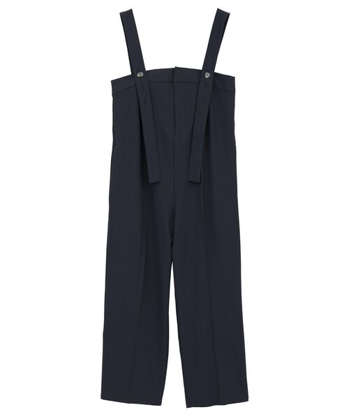 CRAFT STANDARD BOUTIQUE(クラフトスタンダードブティック)の「ワイドサロペットパンツ(サロペット/オーバーオール・レディース・チャコールグレー/ダークネイビー・FREE)」の13枚目の写真