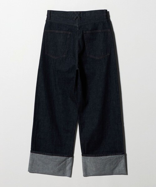 MONKEY TIME（モンキータイム）の「デニム ロールアップ バギー パンツ（デニムパンツ・メンズ・ブラック/ネイビー・S/M/L）」の16枚目の写真