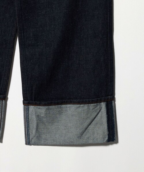 MONKEY TIME（モンキータイム）の「デニム ロールアップ バギー パンツ（デニムパンツ・メンズ・ブラック/ネイビー・S/M/L）」の11枚目の写真