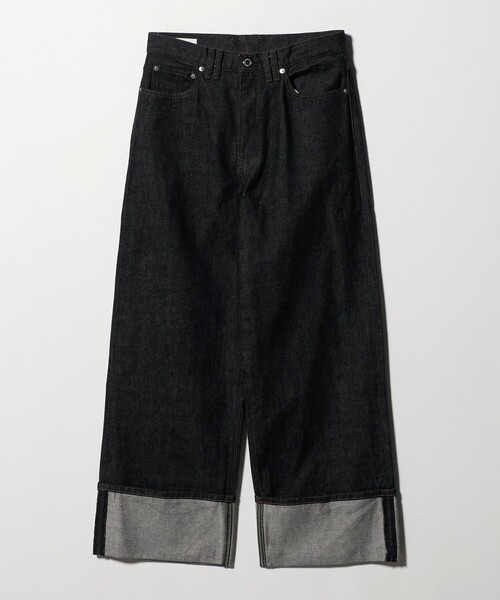 MONKEY TIME（モンキータイム）の「デニム ロールアップ バギー パンツ（デニムパンツ・メンズ・ブラック/ネイビー・S/M/L）」の9枚目の写真
