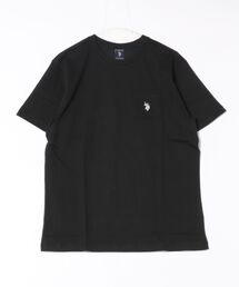 【U.S. POLO ASSN】ワンポイント刺繍コットンTシャツ