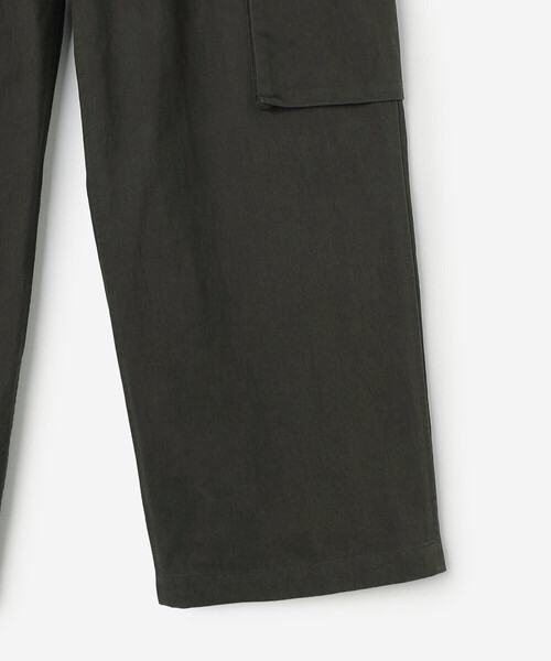 DANTON（ダントン）の「DANTON | コットンナイロン カーゴパンツ WOMEN（カーゴパンツ・レディース・グレー/ダークグレー・36）」の8枚目の写真