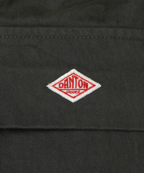 DANTON（ダントン）の「DANTON | コットンナイロン カーゴパンツ WOMEN（カーゴパンツ・レディース・グレー/ダークグレー・36）」の10枚目の写真