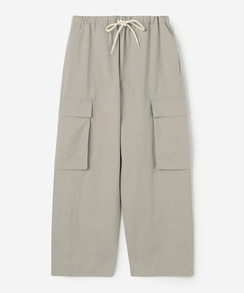 DANTON（ダントン）の「DANTON | コットンナイロン カーゴパンツ WOMEN（カーゴパンツ・レディース・グレー/ダークグレー・36）」の3枚目の写真