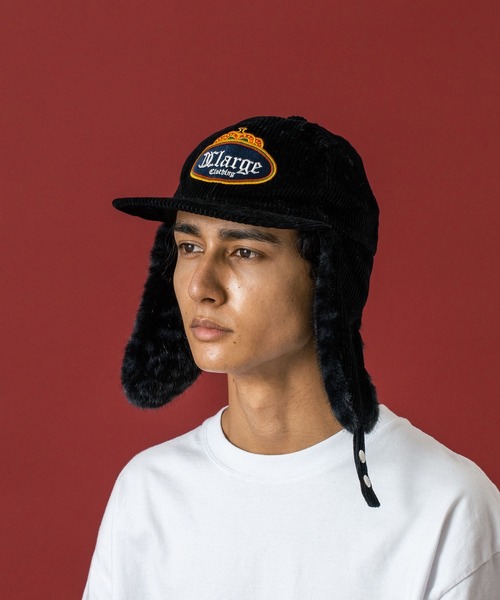 XLARGE（エクストララージ）の「DOG EAR CAP（キャップ・メンズ・オリーブ/ブラック/パープル/ブラウン・L/M）」の7枚目の写真