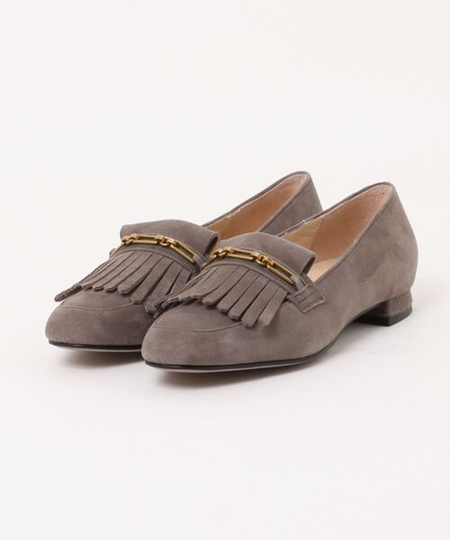 LANVIN collection(ランバン コレクション)の「フリンジローファー(パンプス・レディース・ブラック/サンドベージュ・22.5cm/23.5cm/24.0cm/24.5cm/23.0cm)」の2枚目の写真