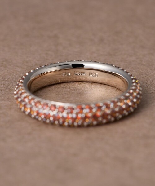 ete ビジュー ハローリング インナーグロー] ビジュー ハローリング（リング）｜ete bijoux