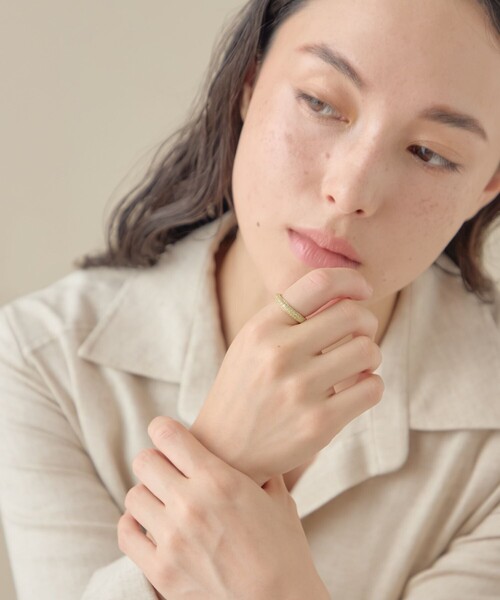 インナーグロー] ビジュー ハローリング（リング）｜ete bijoux