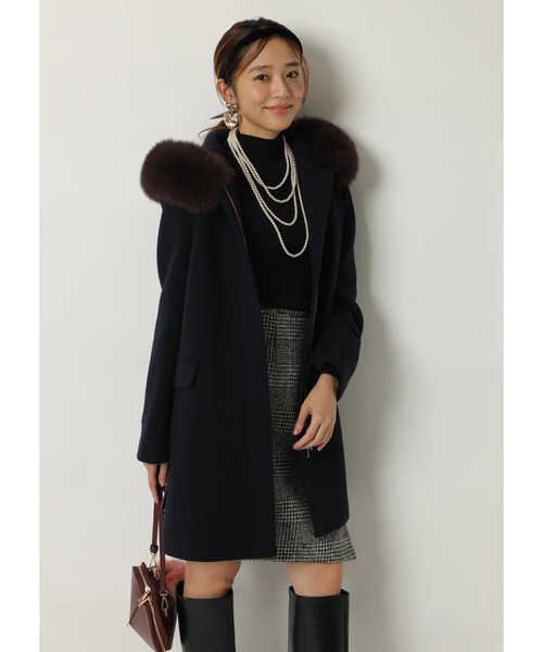 JUSGLITTY（ジャスグリッティー）の「サイドベルトミニスカート（スカート・レディース・レッド/ブラックミックス・2/1/0）」の21枚目の写真