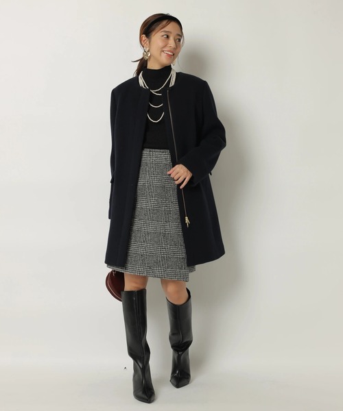 JUSGLITTY（ジャスグリッティー）の「サイドベルトミニスカート（スカート・レディース・レッド/ブラックミックス・2/1/0）」の22枚目の写真