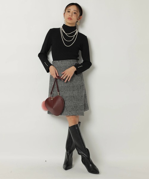 サイドベルトミニスカート（スカート）｜JUSGLITTY（ジャス