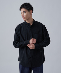 B.C STOCK | CAVE 21ウェル コーデュロイバンドカラーシャツ(シャツ/ブラウス)