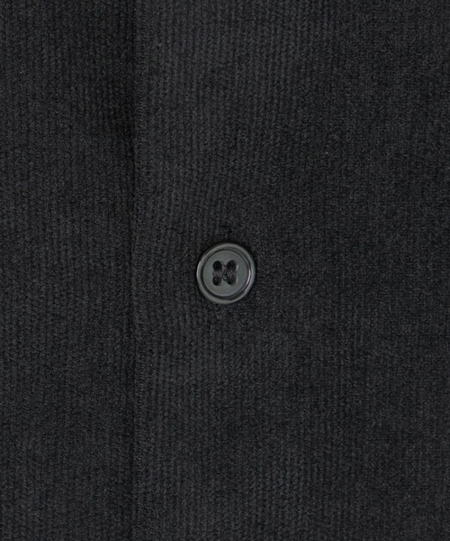 B.C STOCK（ベーセーストック）の「CAVE 21ウェル コーデュロイバンドカラーシャツ（シャツ/ブラウス・メンズ・ブラック/アイボリー/チャコールグレー/ブラウン・LARGE/MEDIUM）」の20枚目の写真